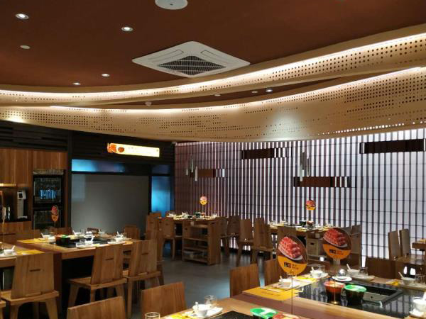 開封萬達巴奴毛肚火鍋暖通工程