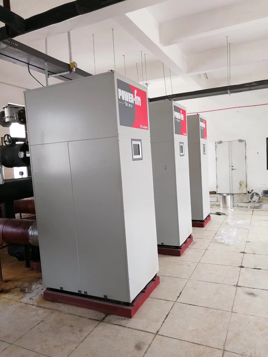 鄭州華南城6號廣場采暖工程